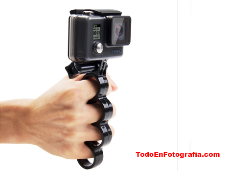 Manopla para sostenr cámara Gopro