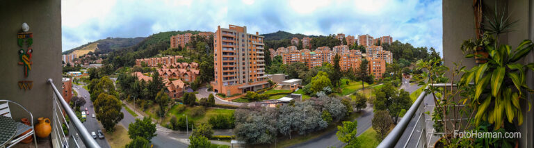 Panoramica desde balcón