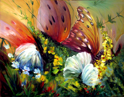 Pintura artística al óleo