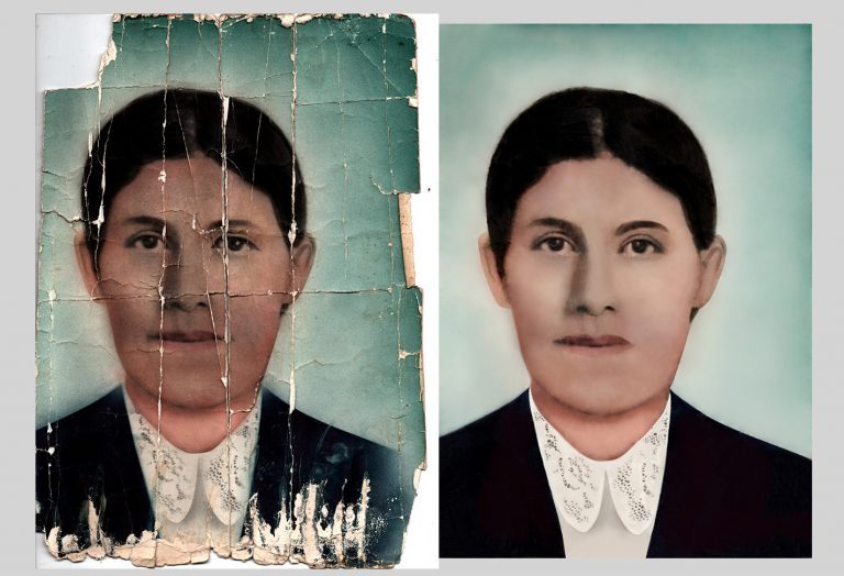 Restauración fotografía a color