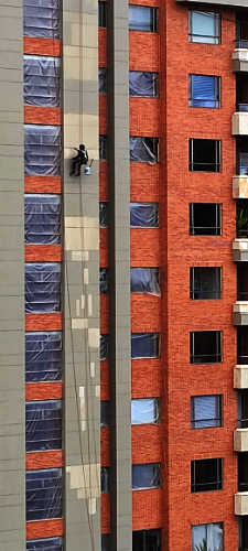 Trabajador en alturas