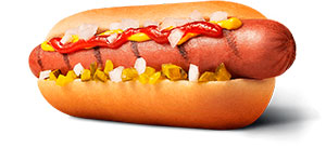 Perro caliente hotdog