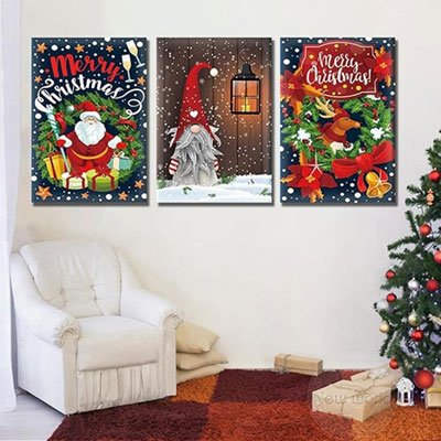 Decoración con lienzografia