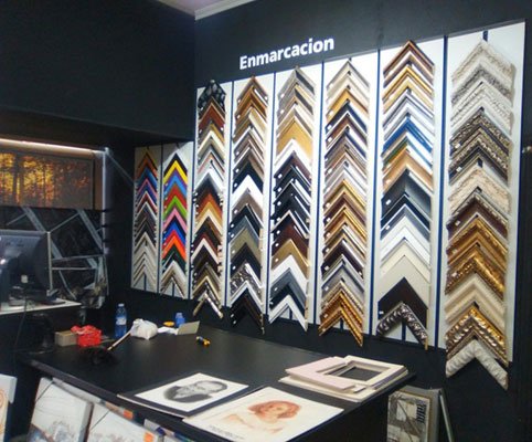 Moldura disponibles para marcos