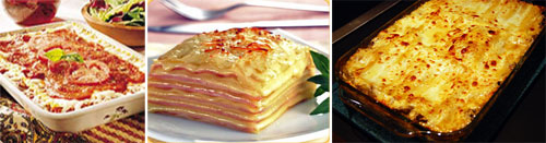 Servicio lasagna a domicilio